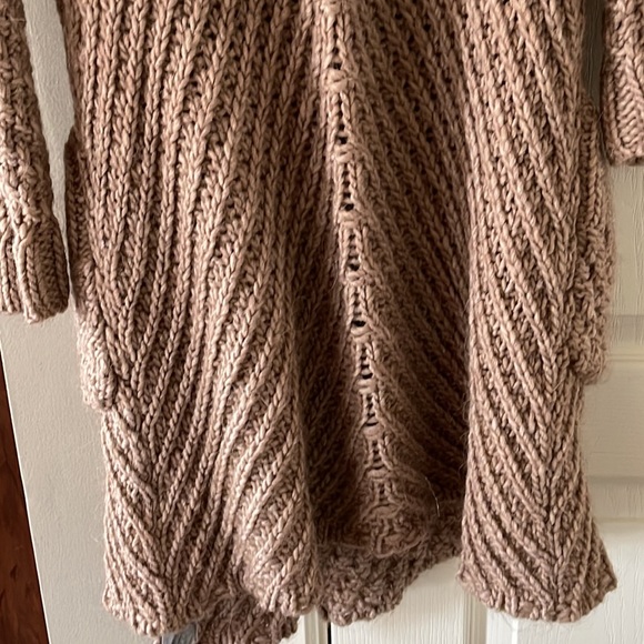Free People Buttermilk Biscuit Sweater Cardigan - Picture 11 of 11